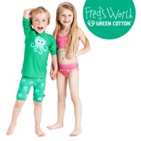 Badeshirt UV 50+ green