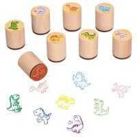 Stempel Dinosaurier sortiert