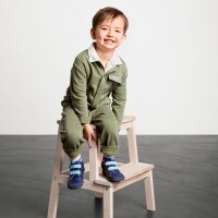 Minimalschuh Leder Sneaker Lowcut B&auml;r