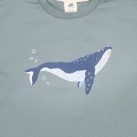 Langarmshirt Druck The Great Whales - 92