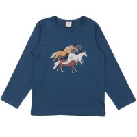Langarmshirt Druck The Majestic Horses - 116