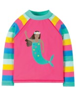 Schwimmshirt Meerjungfrau pink UV50+