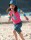 Schwimmshirt Meerjungfrau pink UV50+