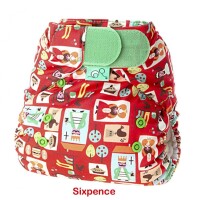 Totsbots PeeNut Wrap Sixpence