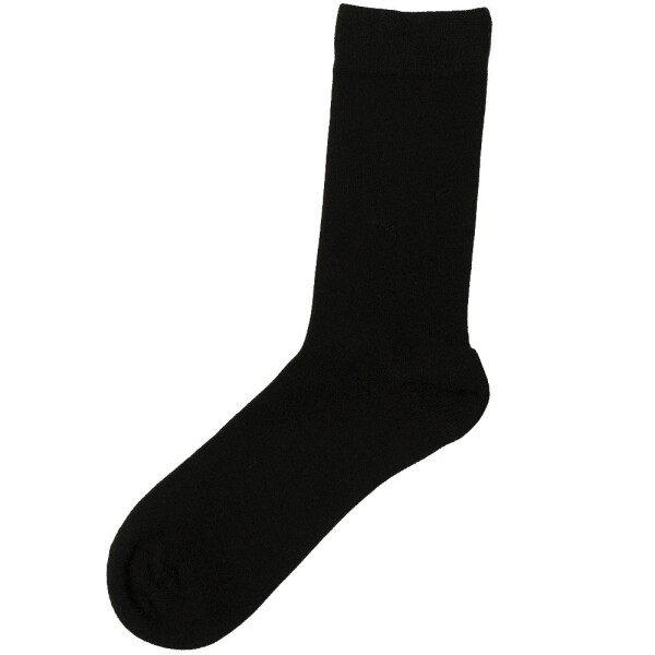 Wollsocken light schwarz - 43-46
