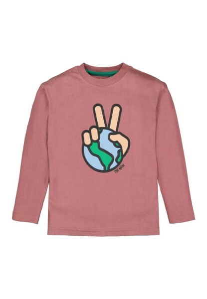 Langarmshirt Honesty rose - 146/152
