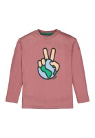 Langarmshirt Honesty rose - 146/152