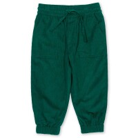 Cosy Schlupfhose Cord gef&uuml;ttert gr&uuml;n - 146