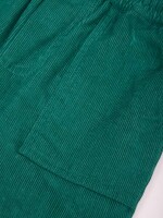 Cosy Schlupfhose Cord gef&uuml;ttert gr&uuml;n - 146