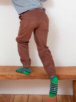 Cosy Schlupfhose Cord gef&uuml;ttert mocca - 104