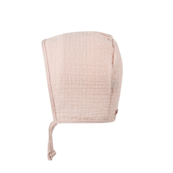 Baby-Häubchen peach-sand - 37