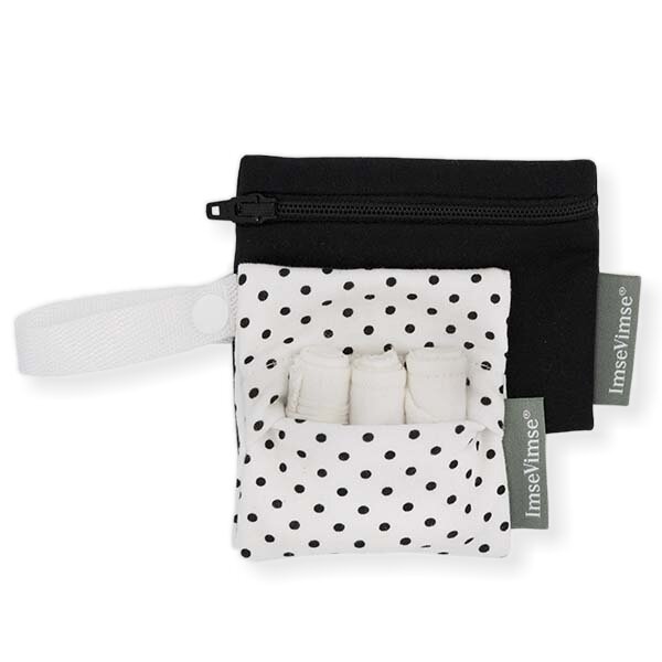 Tamponaufbewahrung Wetbag Black & Dots