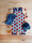 Amigo Lederpuschen mit Kreppsohle tobago blau