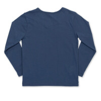 Shirt Langarm No place like home navy - 122