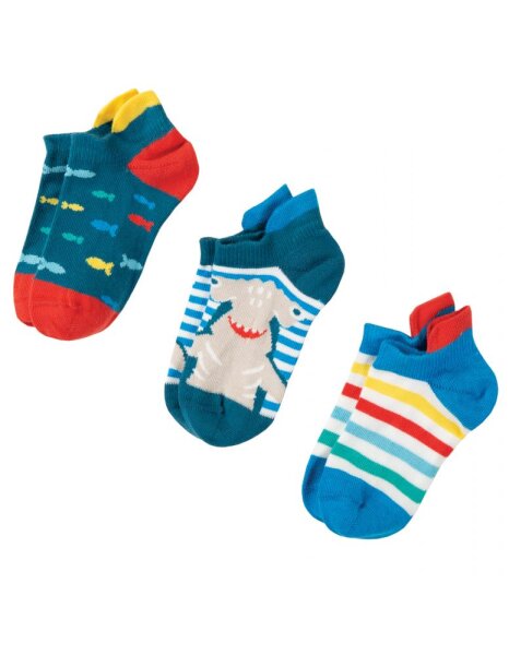 Arno Socken kurz Hammerhai 3er-Pack