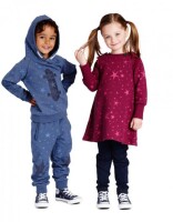Sweat Pants Stars stone blue