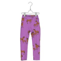 Jeggings Horses violet - 98/110
