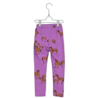 Jeggings Horses violet - 98/110