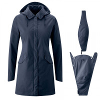 Regen-Tragemantel Dublin navy - S