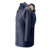 Regen-Tragemantel Dublin navy - S