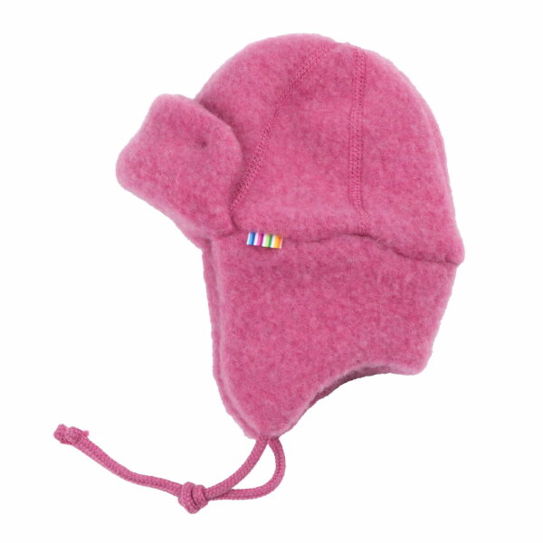 Mütze Wollfleece Himbeere - 54