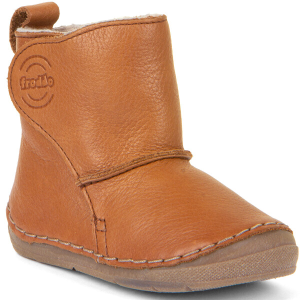 Paix-Winter Boots Lammfell cognac - 26