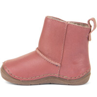 Paix-Winter Boots Lammfell dark pink - 23