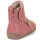 Paix-Winter Boots Lammfell dark pink - 23