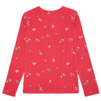 Liv Langarmshirt Ripp Chrysanthemum - 134/140