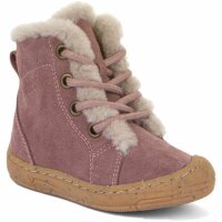 Minni Suede Lammfell II dark pink - 23