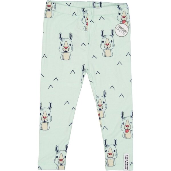 Leggings Bambus Lamas mint