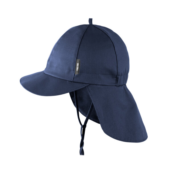 Sonnenhut mit Nackenschutz dunkelblau