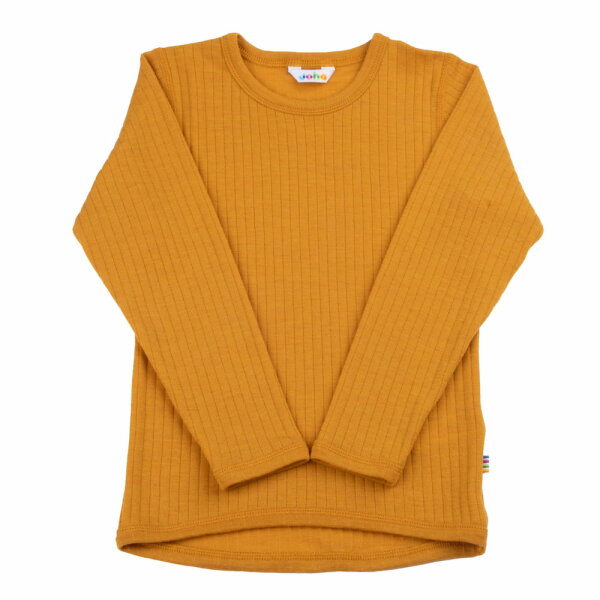 Langarmshirt Wolle Gelb - 80