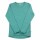 Langarmshirt Wolle grün - 98/104