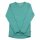 Langarmshirt Wolle grün - 110