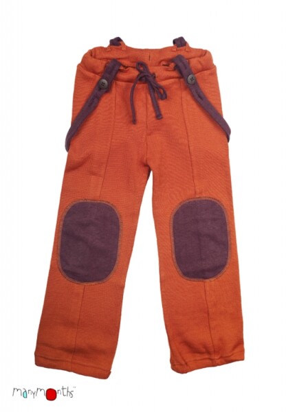 Manymonths Trägerhose Merino Autumn Sunset