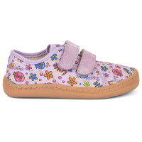 Barefoot Sneaker-Canvas lilac - 33
