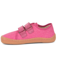Barefoot Sneaker-Canvas fuxia - 23