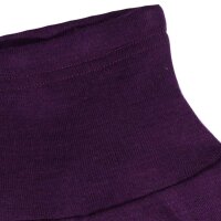 Hose mit Bund Wolle Seide pflaume - 86/92