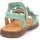 Lore Flowers Sandale aqua - 28