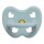 Hevea Naturkautschuk Schnuller Ente baby blue rund