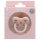 Hevea Naturkautschuk Schnuller Blume powder pink rund