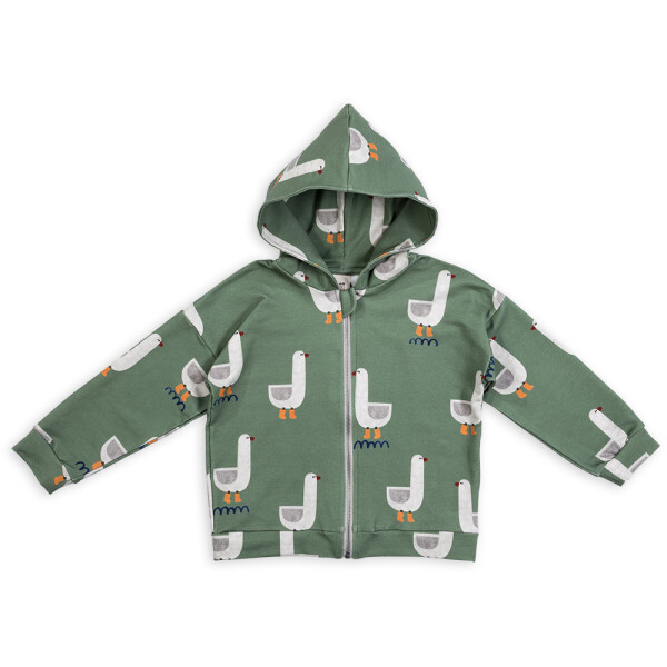 Kapuzenjacke Gänse - 92/98