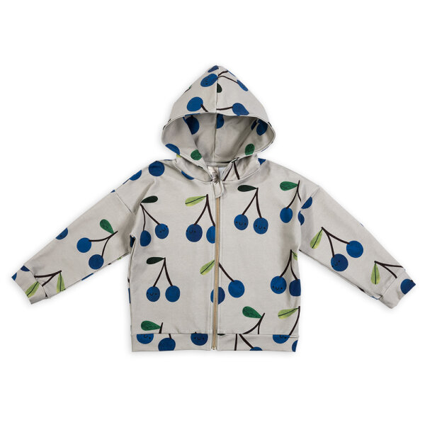 Kapuzenjacke Blue Cherries - 140/146