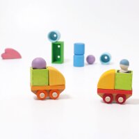 Bauspiel Holzzug