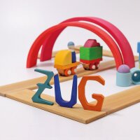 Bauspiel Holzzug