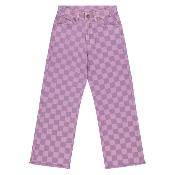 Jeans Wide Janina Lavender Herb - 146/152