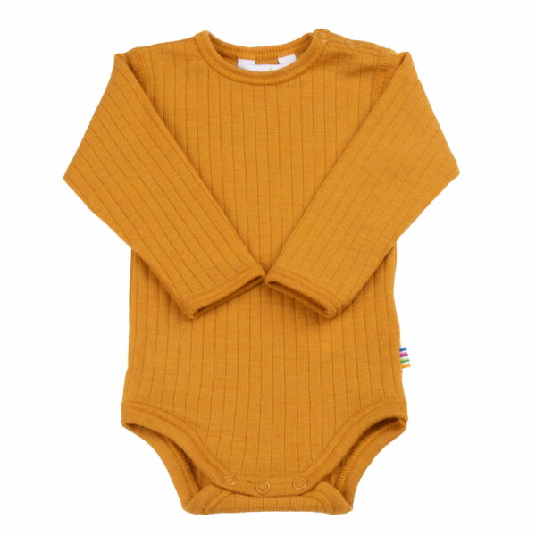 Body Langarm Gelb - 68/74