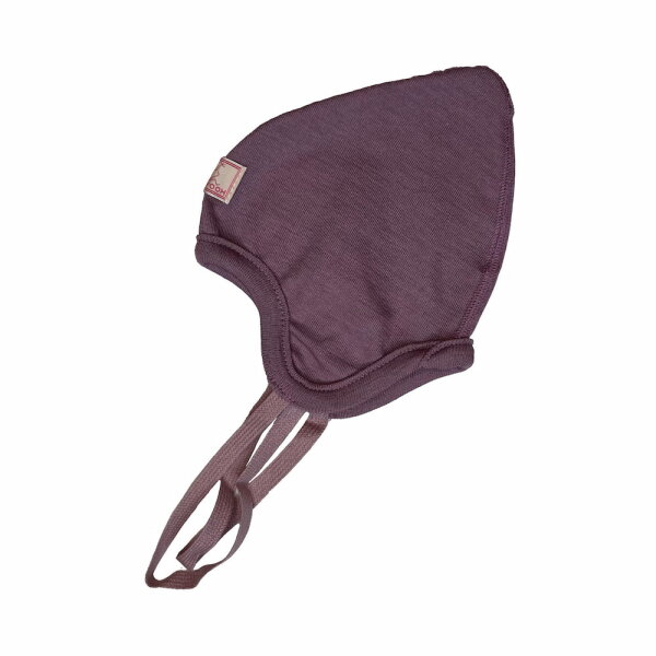 Zoe Bindemütze Wolle/Seide alt rosé - 34