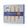 XKKO Mullwindeln Organic Old Times 80x80 natural 5er Pack